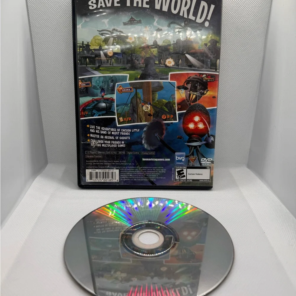Chicken Little PS2 PlayStation 2 NO MANUAL